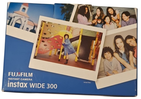 Fujifilm Instax Wide 300 – aparat natychmiastowy czarny