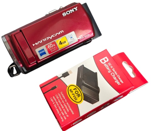 Sony Handycam DCR-SX34 Kamera Cyfrowa HDD Czerwona / Red