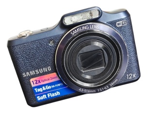 Samsung WB50F – Niebieski | 16 MP | 12x Zoom | Aparat Cyfrowy | Digicam