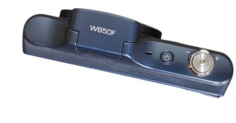 Samsung WB50F – Niebieski | 16 MP | 12x Zoom | Aparat Cyfrowy | Digicam