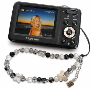 Samsung PL20 – aparat cyfrowy różowy digicam
